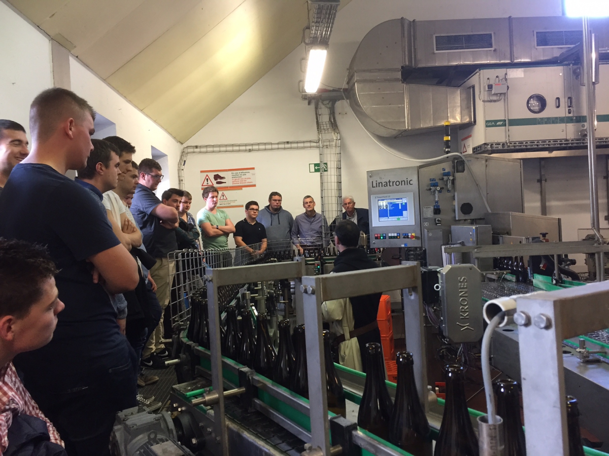 Visite de la Brasserie d'Orval et projet pour « À l’Ange Gardien