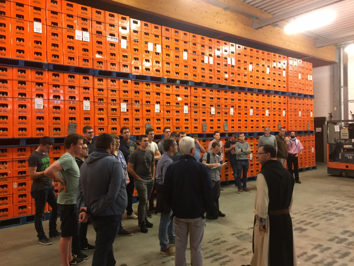 Visite de la Brasserie d'Orval et projet pour « À l’Ange Gardien