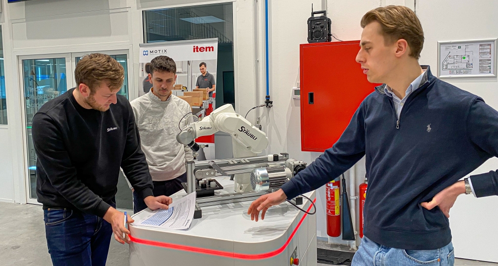 Hugo, Matthieu et Renaud