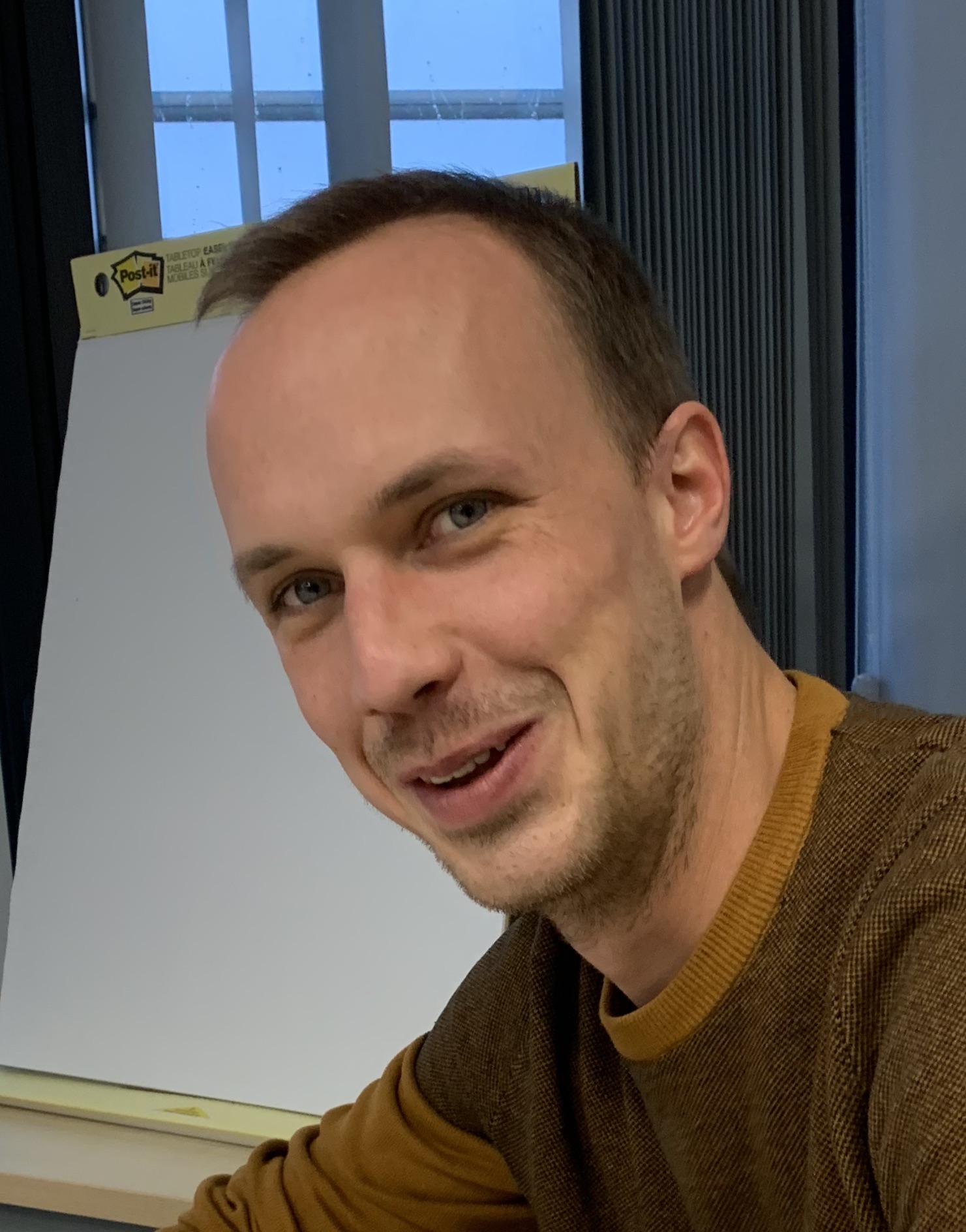 Thibaut enseignantchercheur à l'Hénallux à l'émission